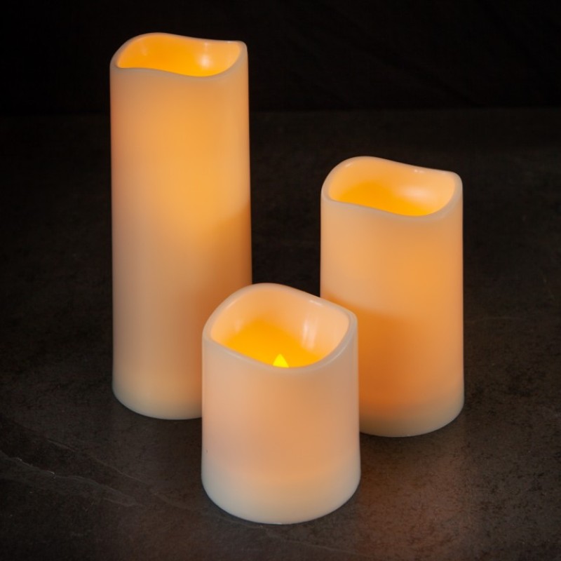 FLAMELESS PILLAR CANDLE