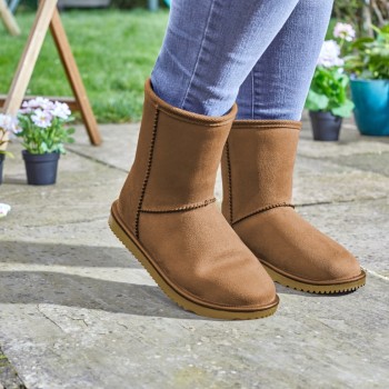 COMFI SNUGZ - CHESTNUT BOOT
