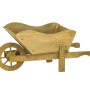 WOODLAND WHEELBARROW PLANTER - TAN