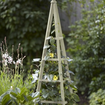 LARGE WOODLAND OBELISK - SAGE 1.9M - FSC 1