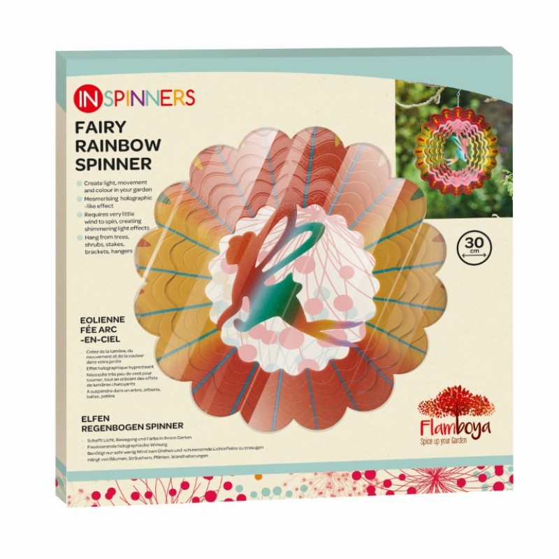 FAIRY RAINBOW SPINNER 30CM