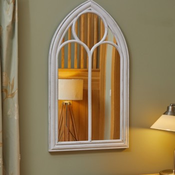 ABBEY MIRROR - SILVERGRIS