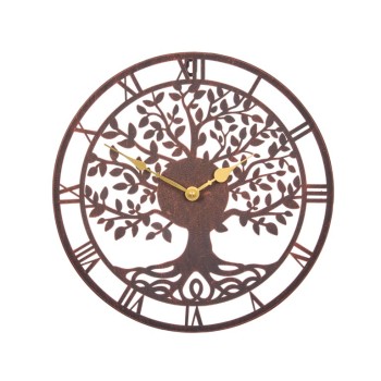 TREE OF LIFE BRONZE CLOCK