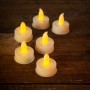 FLAMELESS LED T-LIGHTS 6-PK