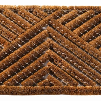 COIR BOOT SCRAPER MAT 75X45CM