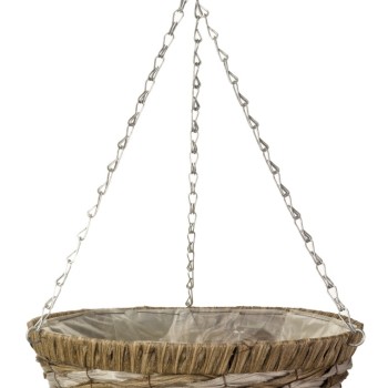 14” RAFFINA FAUX RATTAN BASKET