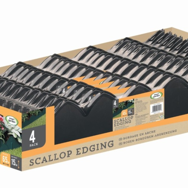 SCALLOP EDGING 4-PK