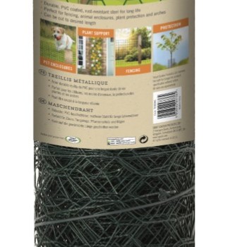 WIRE NETTING - 25MM 0.5 X 5M PVC