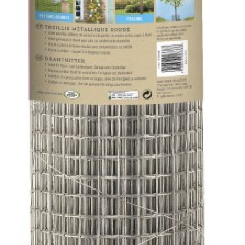 WELDMESH ROLL - 13 MM X 13 MM 1 X 5M GALV