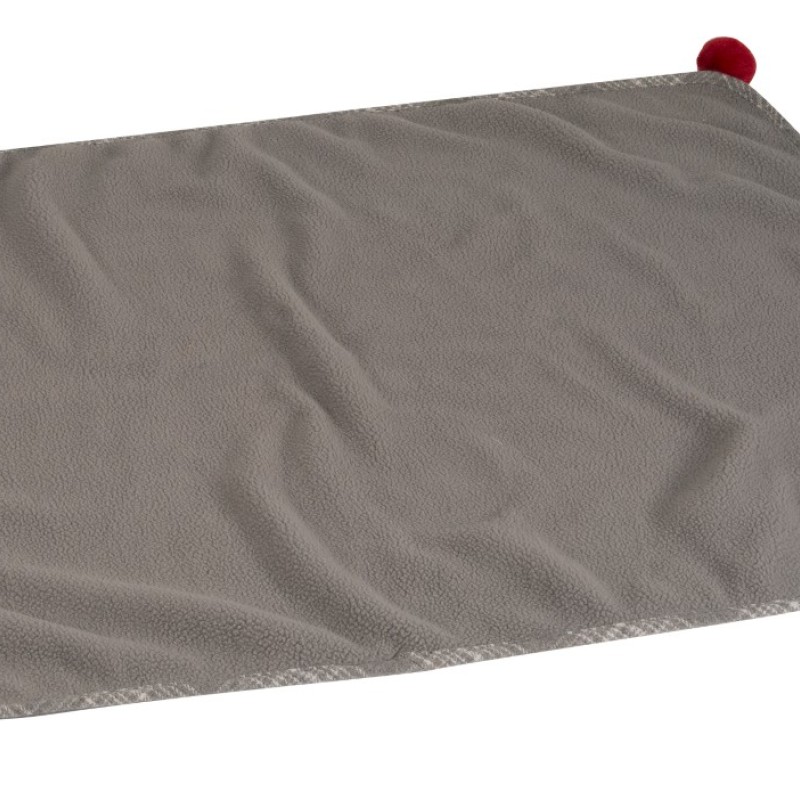 GREY PLAID COMFORTER