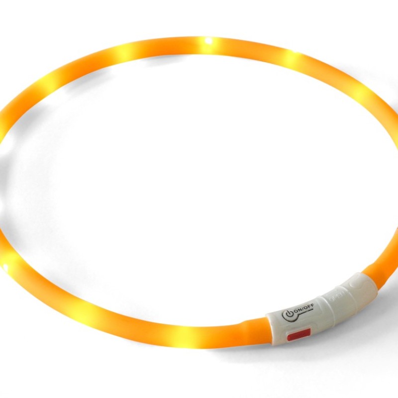 FLASH & GO RECHARGEABLE 'SEE-DOG' RING S/M