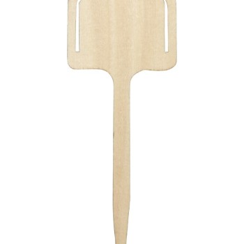 WOODEN T LABELS 12.5 CM 10-PK - FSC 1