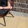 Tobermore Beaufort paving slab 600mm x 400mm x 40mm Charcoal
