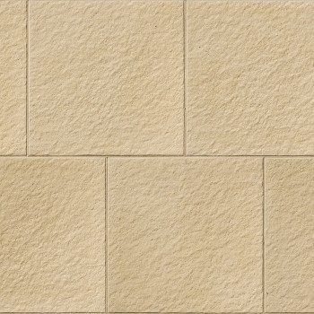 Tobermore Beaufort paving slab 400mm x 400mm x 40mm Buff