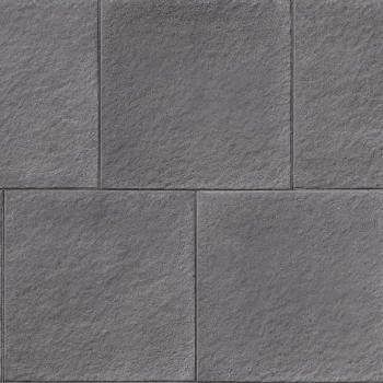 Tobermore Beaufort paving slab 400mm x 400mm x 40mm Charcoal