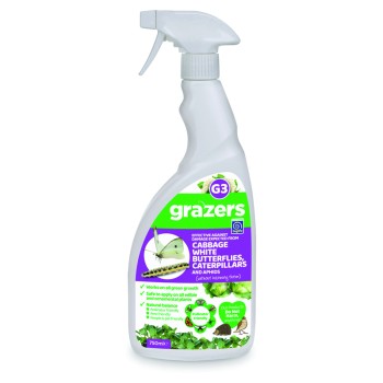 GRAZERS WHITE BUTTERFLIES & CATERPILLARS 750ML