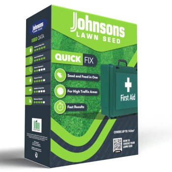 JOHNSONS LAWN SEED WITH GROWMORE 425G 14SQM