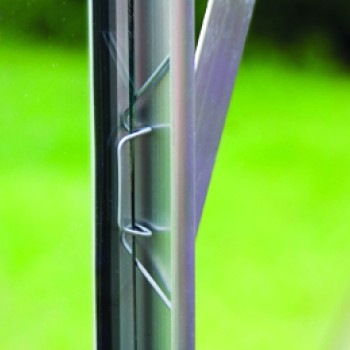 W GLAZING CLIPS 25PCE FOR GLASSHOUSE