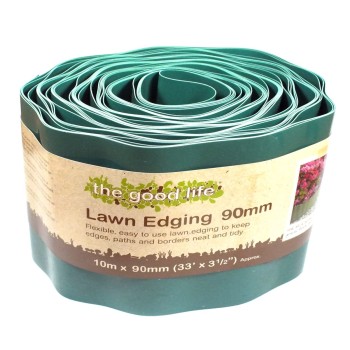 LAWN EDGING PLASTIC 10X90MM