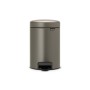 BRABANTIA PEDAL BIN 3LT PLATINUM