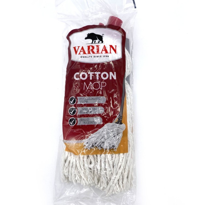 COTTON MOP & PLASTIC SOCKET