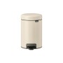 BRABANTIA NEWICON PEDAL BIN 3LT SOFT BEIGE