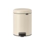 BRABANTIA NEWICON PEDAL BIN 5LT SOFT BEIGE