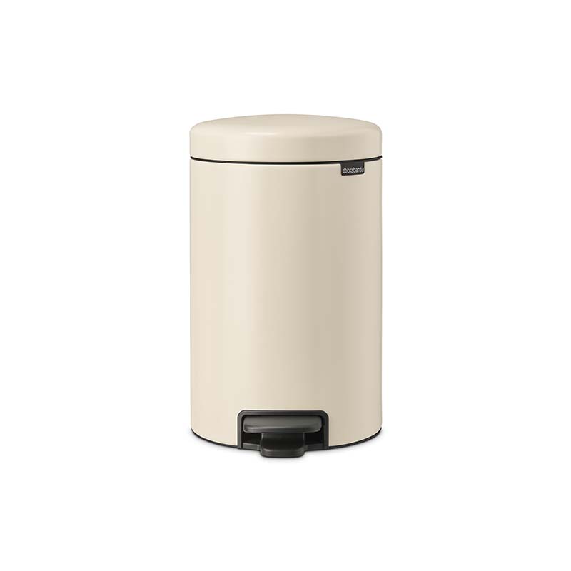 BRABANTIA NEWICON PEDAL BIN 12LT SOFT BEIGE