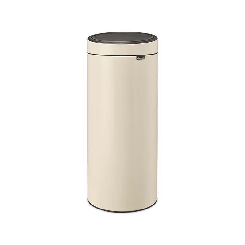 BRABANTIA TOUCH BIN 30LT SOFT BEIGE