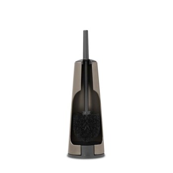 BRABANTIA TOILET BRUSH AND HOLDER PLATINUM
