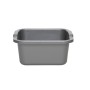 WASHING BOWL SQUARE SILVER