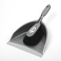 DUSTPAN SET METALLIC