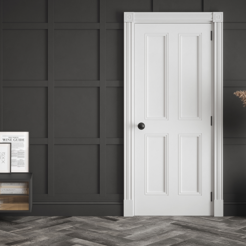 Ardmore 4 Panel Primed Door 80" X 32" X 44mm