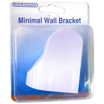 EUROSHOWERS MINIMAL WALL BRACKET WHITE