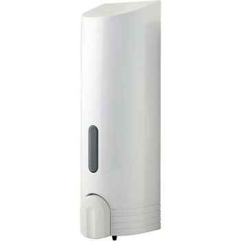 EUROSHOWERS TALL WHITE SINGLE DISPENSER
