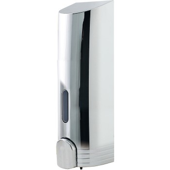 EUROSHOWERS TALL CHROME SINGLE DISPENSER