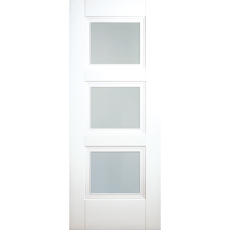 FRANKLIN WHITE PRIME 3P FROSTED GLZ DOOR 80X32X42m