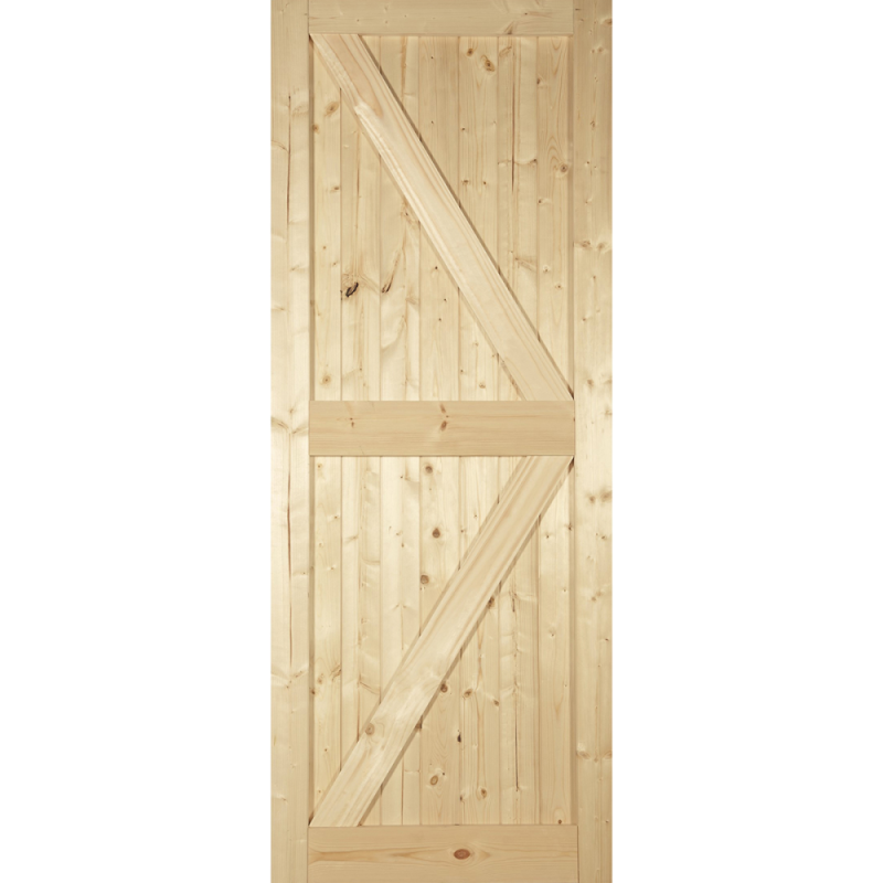 CAMDEN FRAMED LEDGED & BRACED DOOR 44mm 80X32