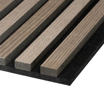 FT BASIC ACOUSTIC PANEL 2.44M605X22MM GREY OAK