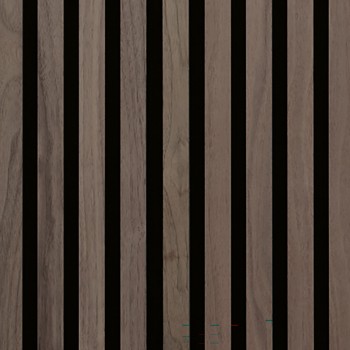FT BASIC ACOUSTIC PANEL 2.44MX605X22MM WALNUT