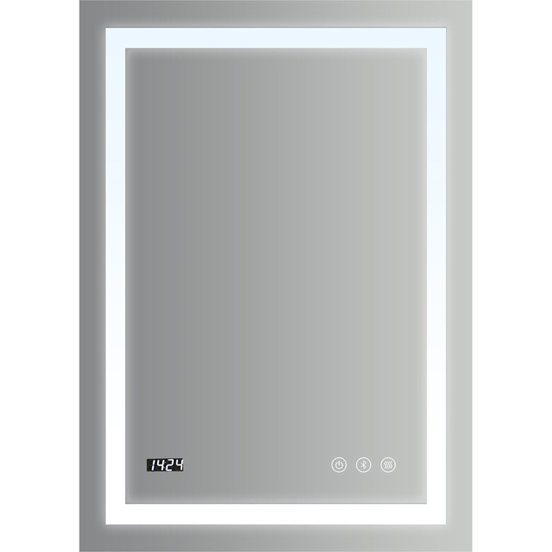 TEMA RIVOLLI IP44 LED MIRR 50X70  B/T,DEMIST,CLOCK