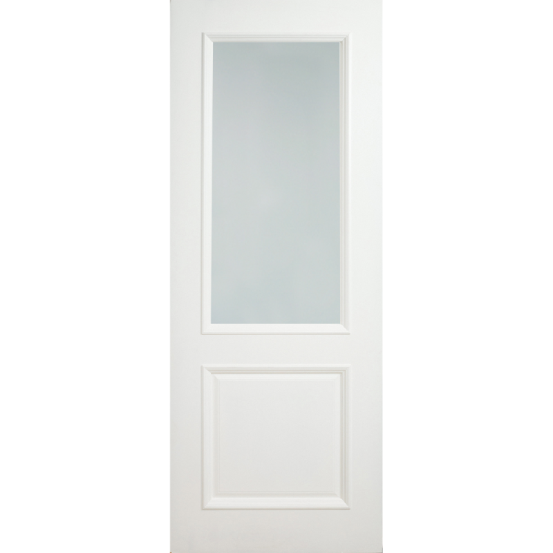 MONROE PRIMED 2P BOLECTION DOOR 78X30 ETCH GLAZED
