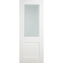 MONROE PRIMED 2P BOLECTION DOOR 78X30 ETCH GLAZED