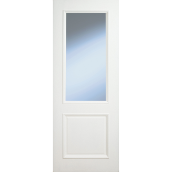 MONROE PRIMED 2P BOLECTION DOOR 80X32 CLEAR GLAZED