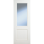 MONROE PRIMED 2P BOLECTION DOOR 80X32 CLEAR GLAZED