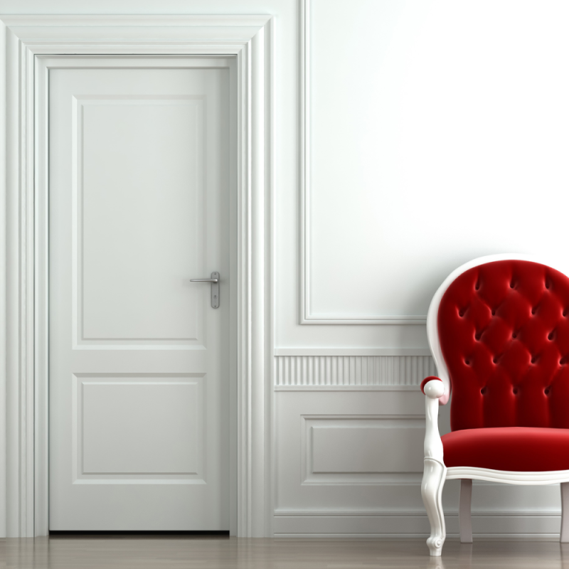 KILLESHANDRA MOULDED 2 PAN SMOOTH DOOR 78x30x44MM