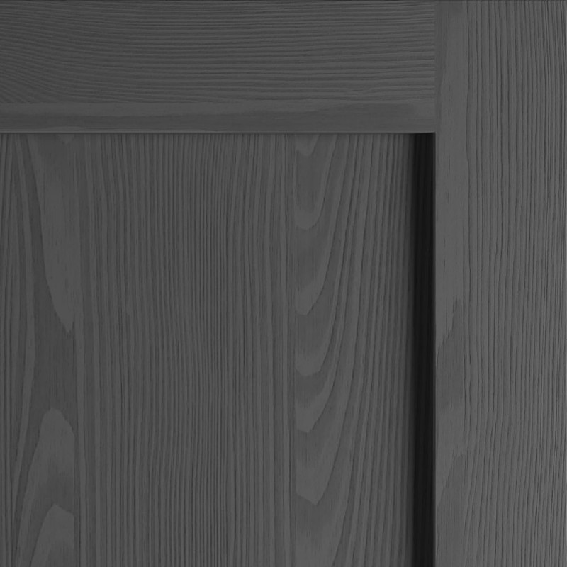 NOLITA GREY WASHED OAK 1 PANEL DOOR 80x32