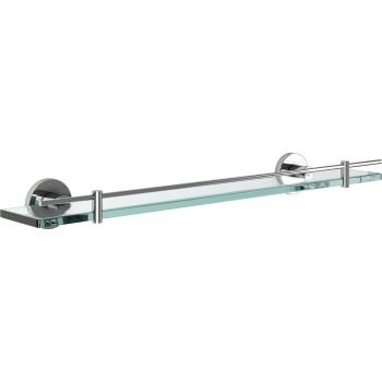 TEMA MALMO GLASS SHELF CHROME