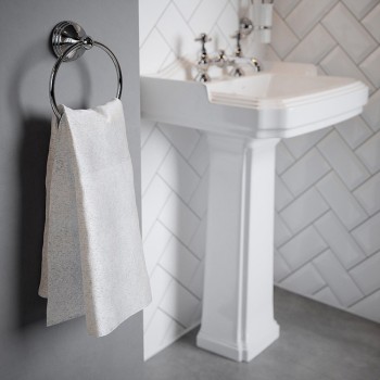 TEMA ARNO TOWEL RING CHROME