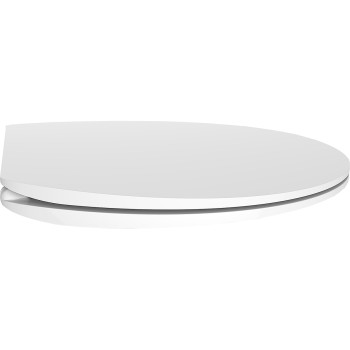 TEMA SLIMLINE DELUXE SOFT CLOSE TOILET SEAT WHITE